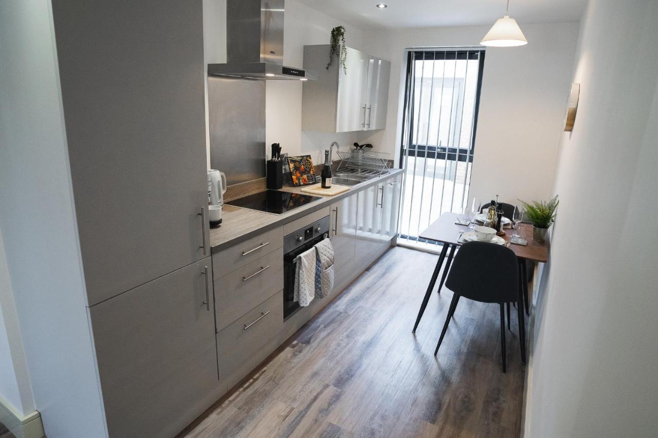 Modern 1-Bed Apartment - City Centre - Free Wi-Fi - New - Manchester Eksteriør bilde