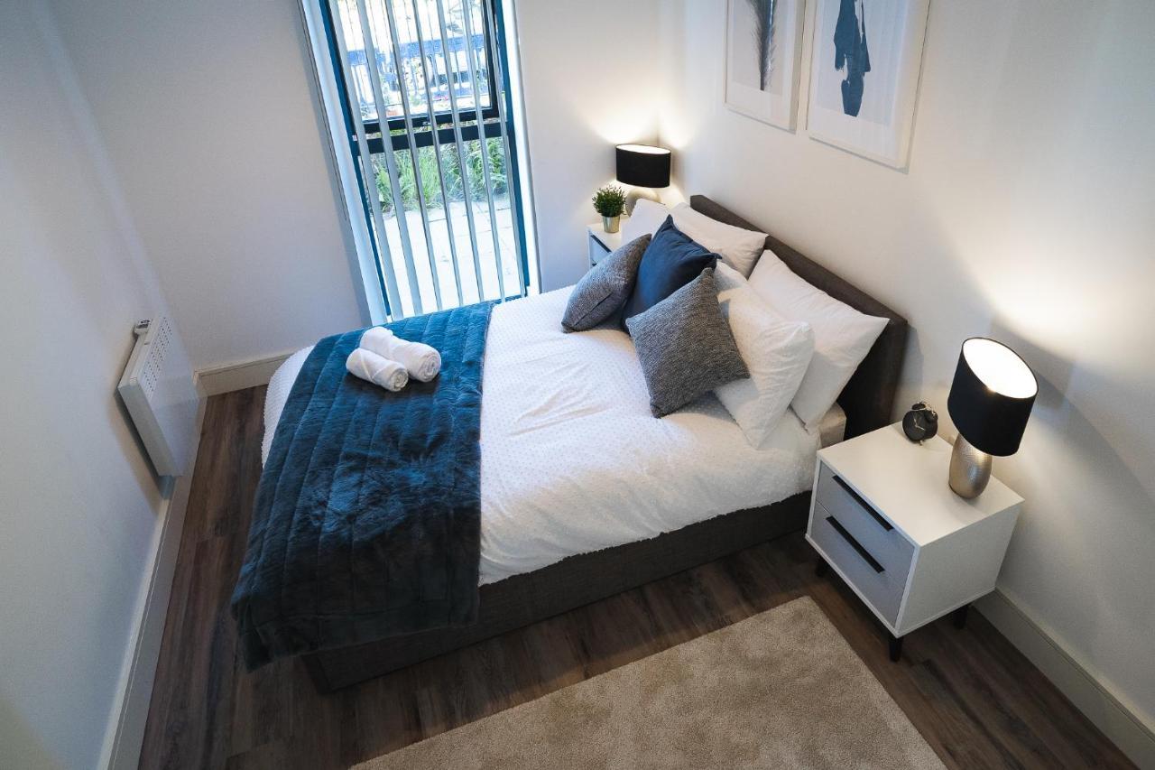 Modern 1-Bed Apartment - City Centre - Free Wi-Fi - New - Manchester Eksteriør bilde