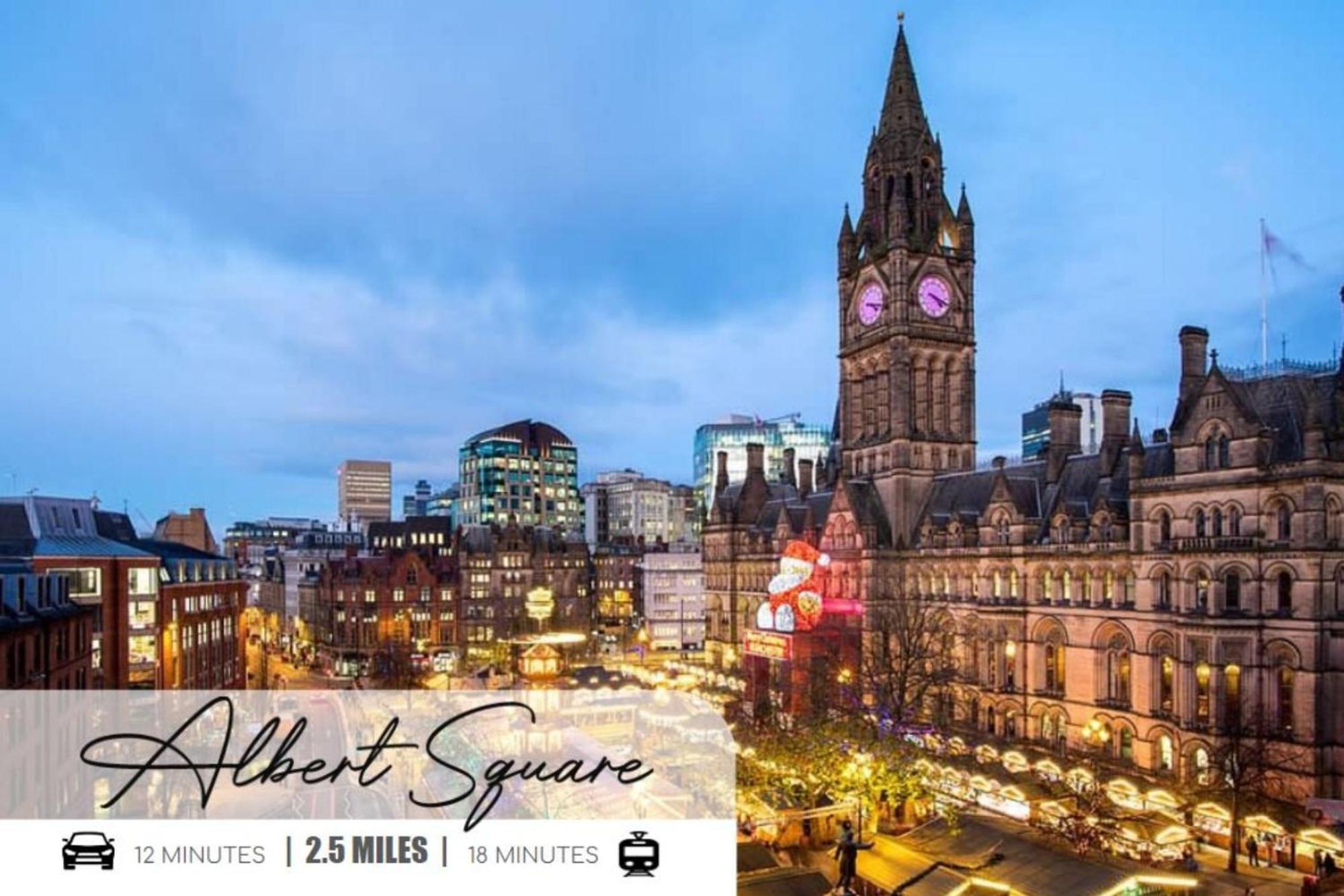 Modern 1-Bed Apartment - City Centre - Free Wi-Fi - New - Manchester Eksteriør bilde